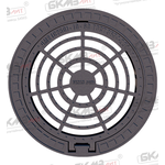 Дождеприемник чугунный магистральный ДМ2 (С250)-10-12-60 (140) ВЧШГ плавающий с шарниром