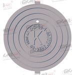 Крышка люка чугунного легкого Л (А15)-1-60